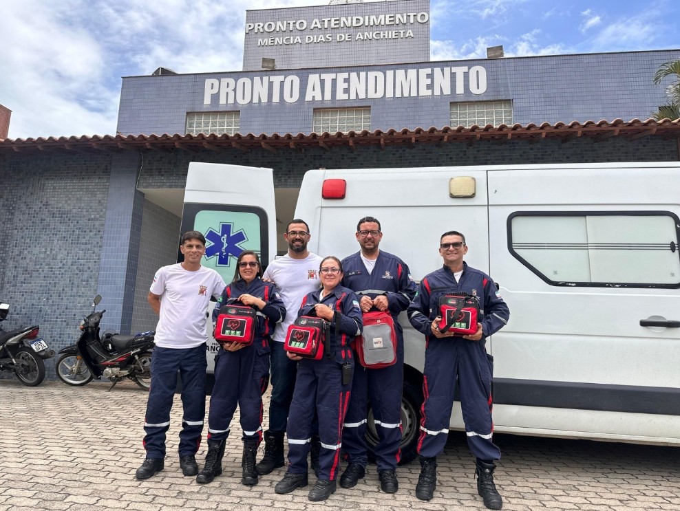 Anchieta recebe novos respiradores e desfibriladores para urgências médicas Notícia Resgate de Anchieta recebe novos equipamentos para atendimentos de urgência - Prefeitura Municipal de Anchieta