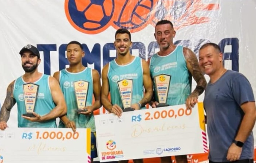 Cachoeiro encerra Temporada de Areia com grandes duelos em Vôlei e Beach Tennis Vôlei de Areia e Beach Tennis mostram força na Temporada de Areia - Prefeitura de Cachoeiro de Itapemirim