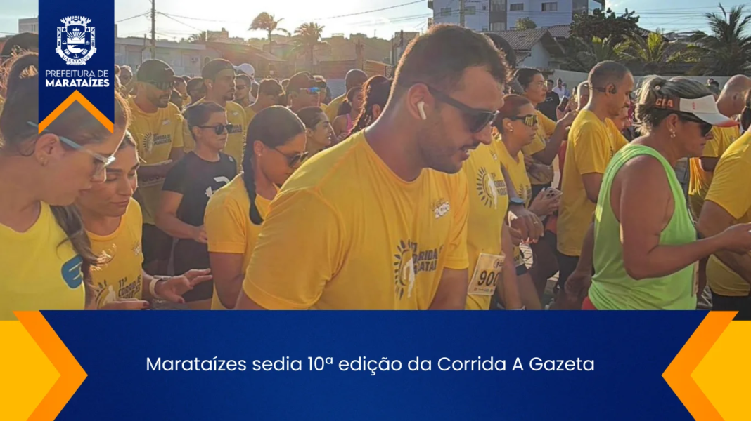 Corrida A Gazeta celebra 10 anos de história em Marataízes Corrida A Gazeta completa 10 anos de tradição em Marataízes