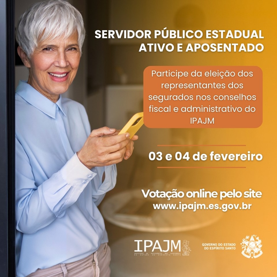 Eleições dos Conselhos do IPAJM começam hoje; servidores podem votar online Eleições dos Conselhos do IPAJM começam hoje; servidores podem votar online