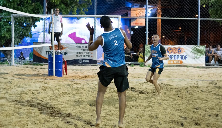 Futevôlei movimenta Cachoeiro com nova edição da Temporada de Areia em fevereiro Futevôlei da Temporada de Areia 2026 começa nesta segunda (2) com novidades - Prefeitura de Cachoeiro de Itapemirim