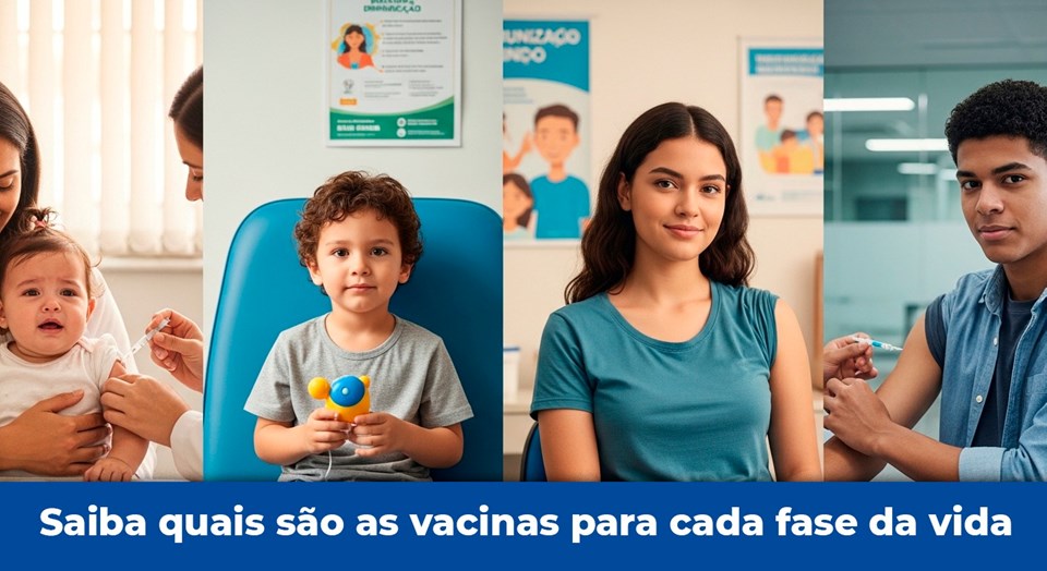 Governador do ES orienta sobre vacinas essenciais para cada fase da vida Governador do ES orienta sobre vacinas essenciais para cada fase da vida