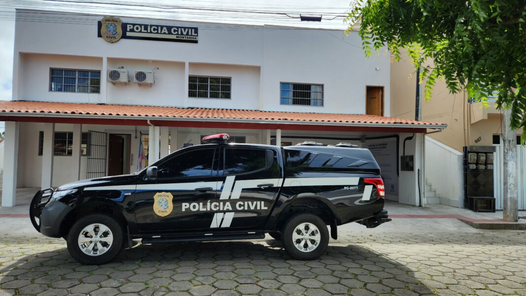 <p><strong>Polícia Civil prende suspeito de tentativa de homicídio em operação em Montanha</strong></p> <p><strong>Polícia Civil prende suspeito de tentativa de homicídio em operação em Montanha</strong></p>