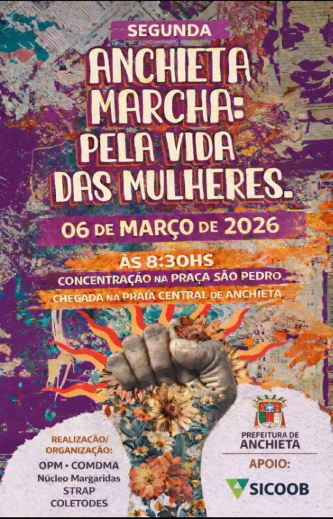 Anchieta realiza a 2ª Marcha pela Vida das Mulheres nesta sexta-feira (06) Notícia Anchieta realiza nesta sexta-feira (06) a segunda Marcha pela Vida das Mulheres - Prefeitura Municipal de Anchieta