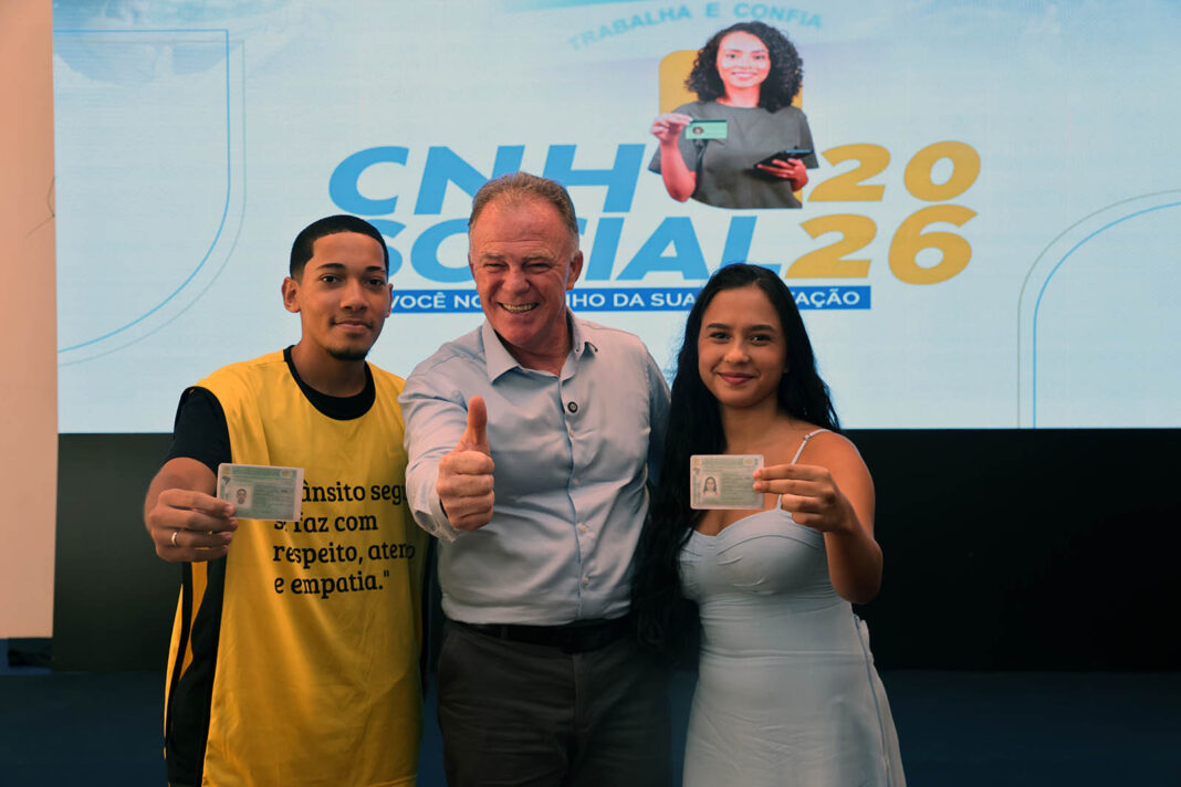 Governo do ES abre inscrições para 9 mil CNHs gratuitas até março de 2026 Governo do ES abre inscrições para 9 mil CNHs gratuitas até março de 2026
