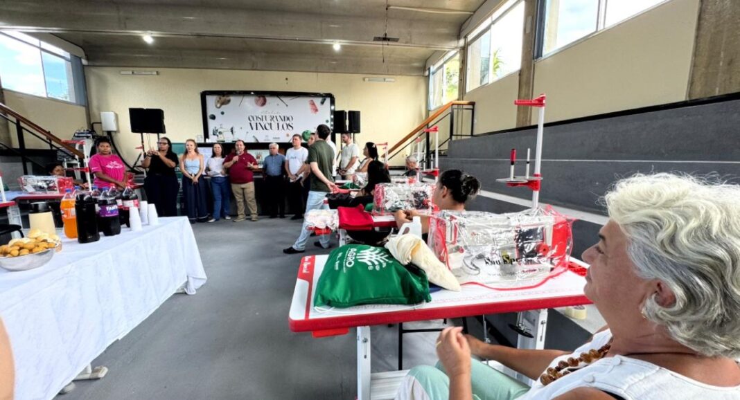 Inauguração do Ateliê Costurando Vínculos em Anchieta Fortalece Comunidade Local Notícia Inaugurado o Ateliê Costurando Vínculos - Prefeitura Municipal de Anchieta