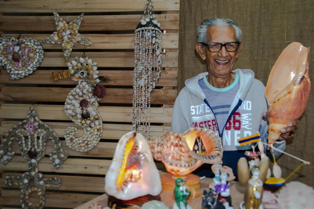 Maré de Conchas destaca a tradição artesanal em Piúma neste sábado Foto: Luva Comunicação e Gabriel Carvalho