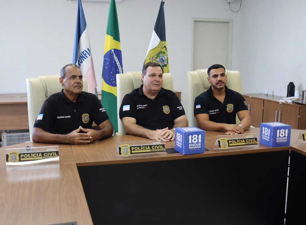 <p><strong>Polícia Civil prende mulher por furto qualificado contra idosos em Castelo</strong></p> <p><strong>Polícia Civil prende mulher por furto qualificado contra idosos em Castelo</strong></p>