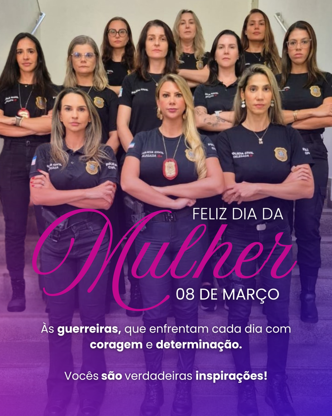 Polícia Civil do ES homenageia mulheres no Dia Internacional da Mulher Polícia Civil do ES homenageia mulheres no Dia Internacional da Mulher