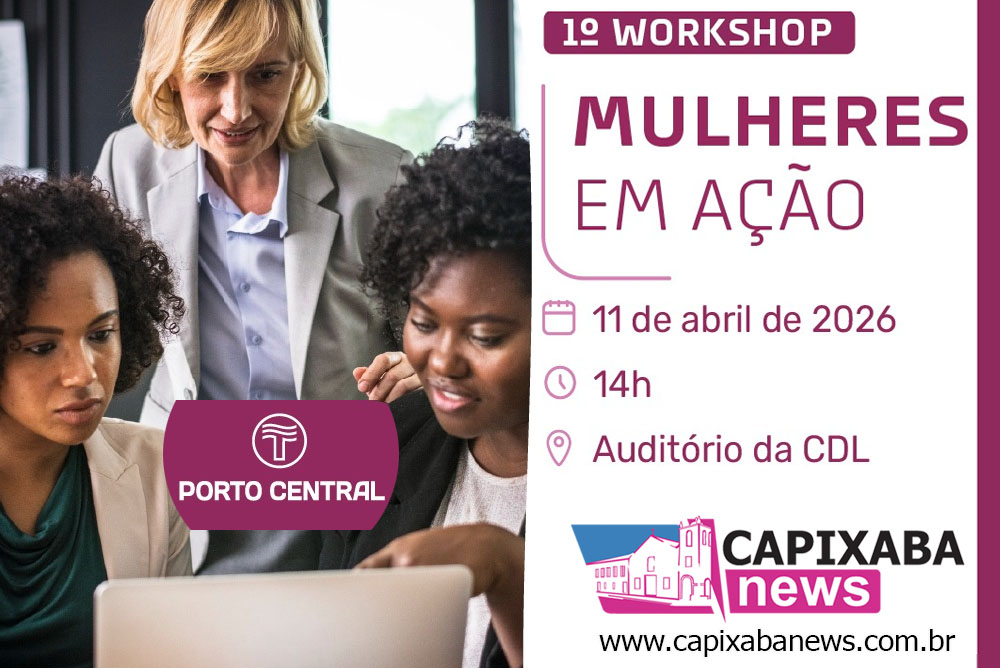 Marataízes recebe 1º Workshop “Mulheres em Ação” neste sábado (11) Marataízes recebe 1º Workshop “Mulheres em Ação” neste sábado (11)