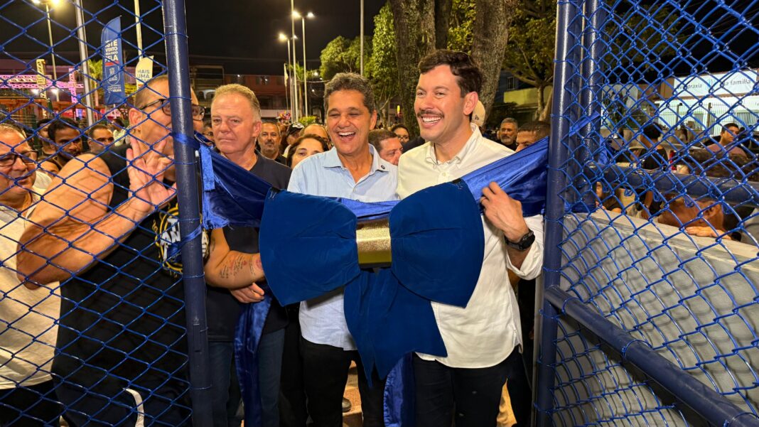 Governo do ES inaugura reforma da Praça Djalma Miranda em Vila Velha Governo do ES inaugura reforma da Praça Djalma Miranda em Vila Velha