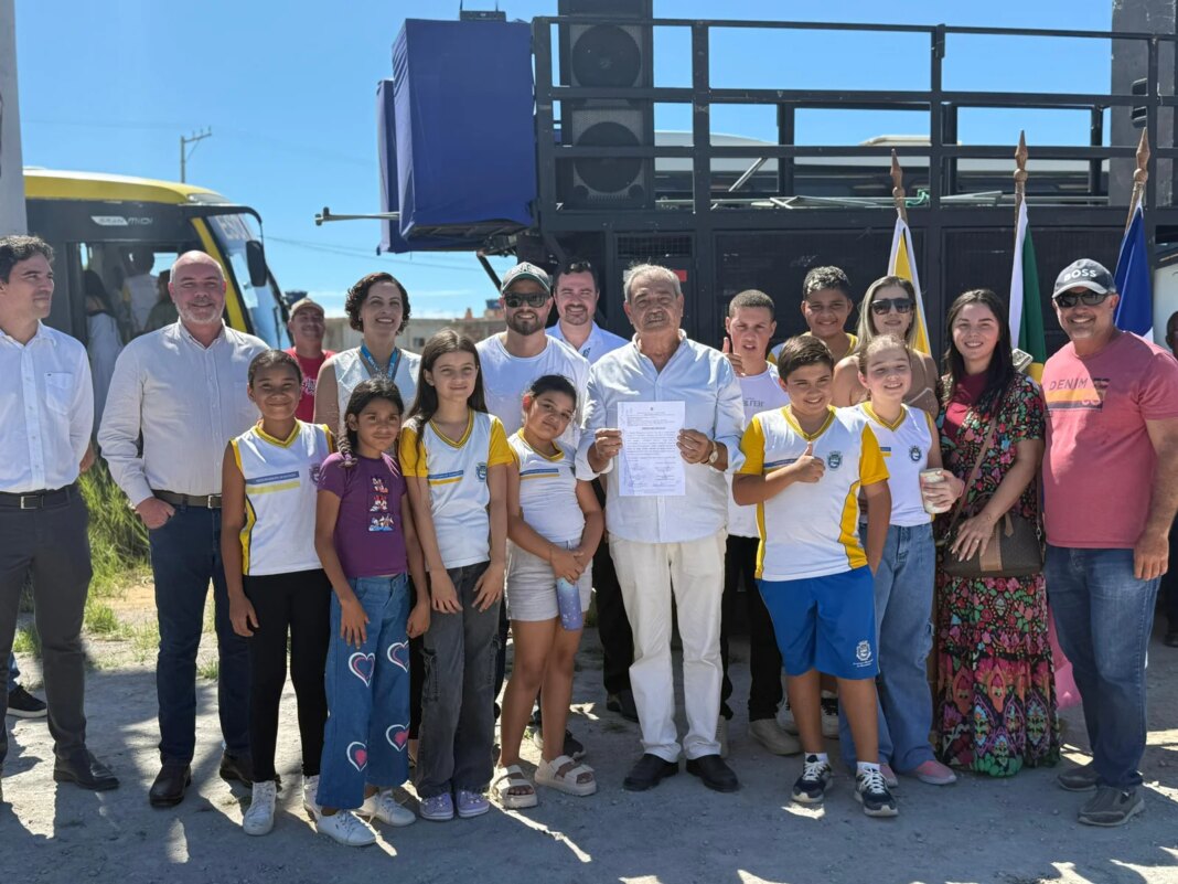 Marataízes dá início à construção de nova escola na Praia dos Cães Marataízes inicia obra de nova escola na Praia dos Cações