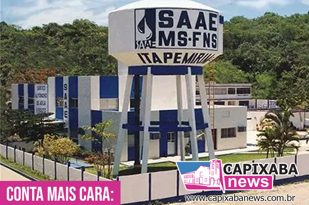 CONTA MAIS CARA: Tarifa de água e esgoto sobe a partir desta quarta (1º) em Marataízes e Itapemirim CONTA MAIS CARA: Tarifa de água e esgoto sobe a partir desta quarta (1º) em Marataízes e Itapemirim