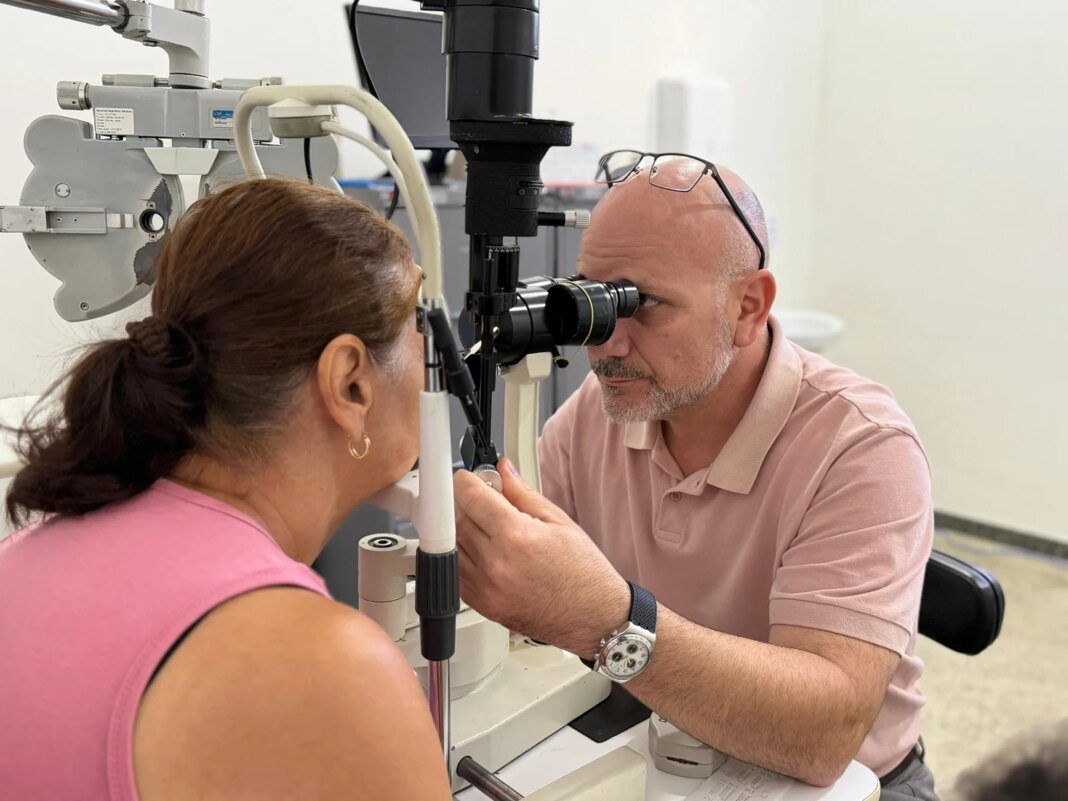 Saúde ocular: atendimento em Marataízes vai até sábado, 25/4 Ação da Prefeitura em saúde ocular vai até este sábado, 25/4