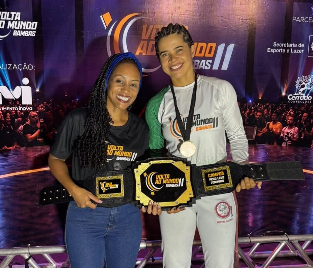 Capixaba Janaely Gata conquista cinturão no maior torneio de capoeira Capixaba Janaely Gata conquista cinturão no maior torneio de capoeira
