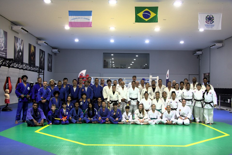 Ginásio de Lutas da Sesport sedia Encontro de Judocas Veteranos do ES Ginásio de Lutas da Sesport sedia Encontro de Judocas Veteranos do ES