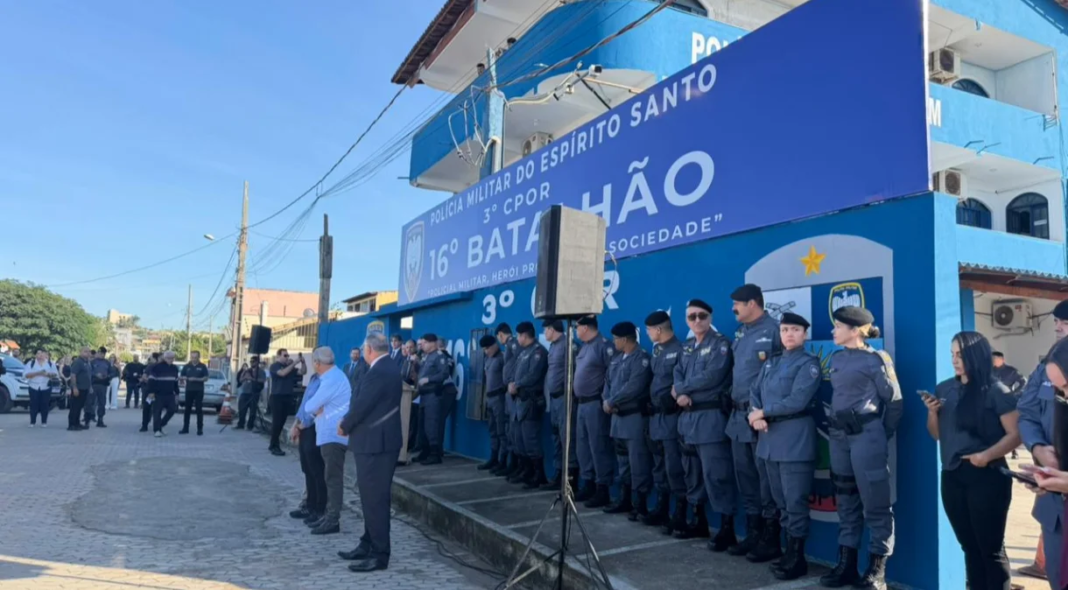 16º Batalhão da PM é instalado em Marataízes