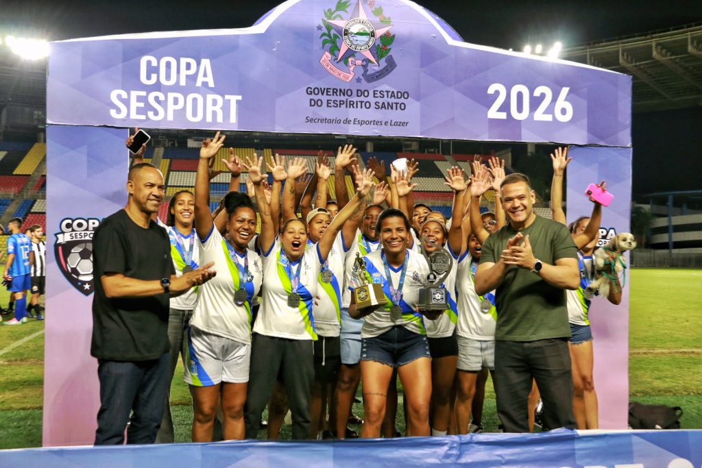 Cachoeiro de Itapemirim é vice-campeã na Copa Sesport de futebol feminino 2026 Equipe feminina de Cachoeiro é vice-campeã da Copa Sesport e tem artilheira da competição - Prefeitura de Cachoeiro de Itapemirim