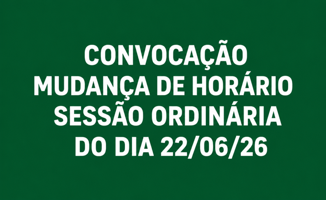 Comunicado da Câmara de Vereadores de Anchieta - 19 de COMUNICADO
19 de junho de 2026