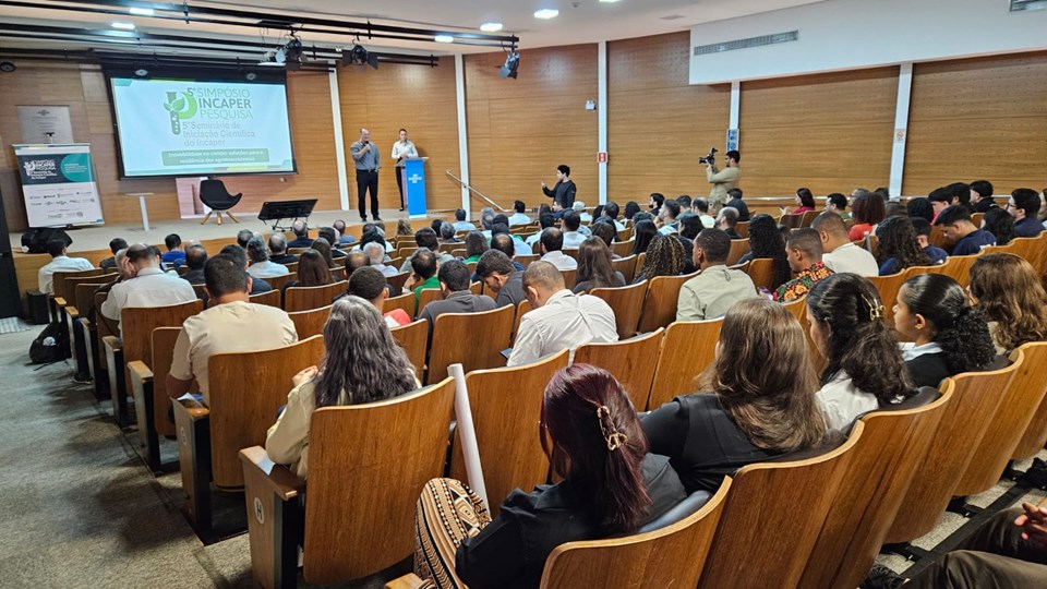 Incaper abre inscrições para trabalhos no 6º Simpósio de Pesquisa do ES Incaper abre inscrições para trabalhos no 6º Simpósio de Pesquisa do ES