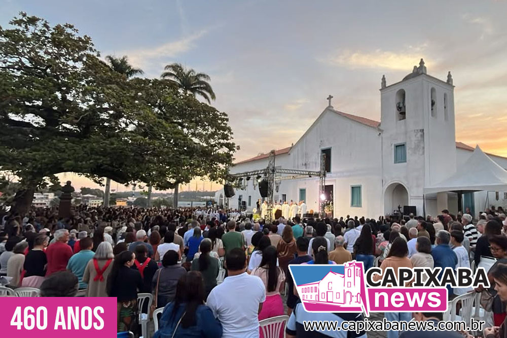 Vídeo: Festa Nacional de São José de Anchieta reúne milhares de fiéis e projeta celebração dos 430 anos de sua Páscoa Vídeo: Festa Nacional de São José de Anchieta reúne milhares de fiéis e projeta celebração dos 430 anos de sua Páscoa