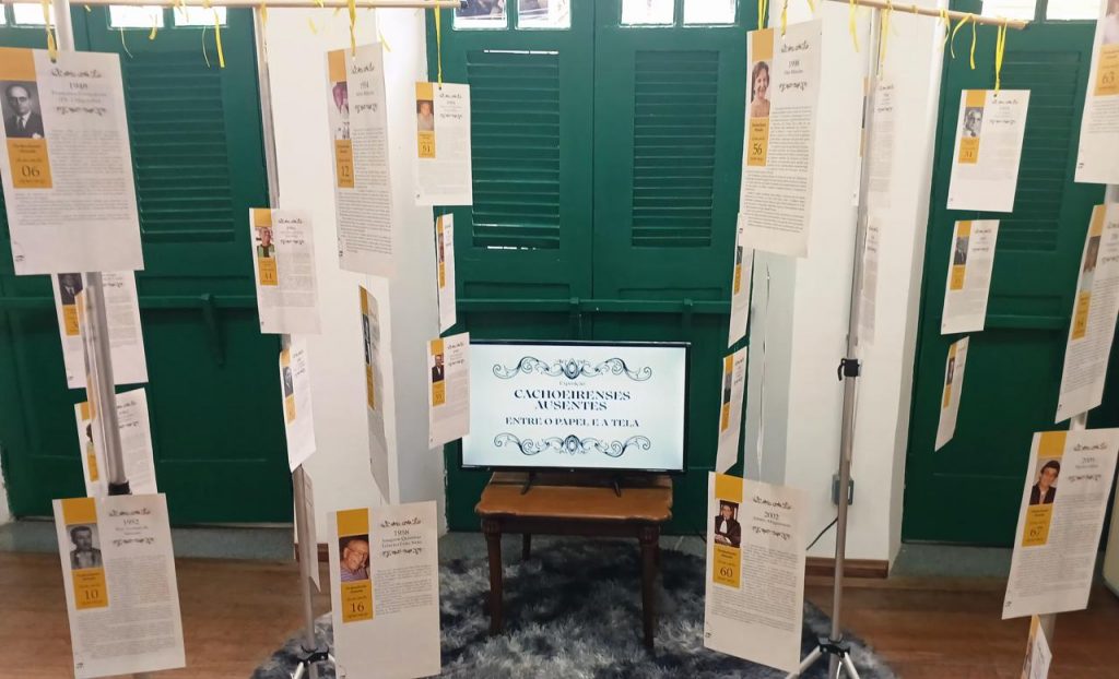 Exposição “Cachoeirenses Ausentes” homenageia personalidades na Biblioteca de Cachoeiro Exposição une memória e tecnologia para homenagear os Cachoeirenses Ausentes - Prefeitura de Cachoeiro de Itapemirim