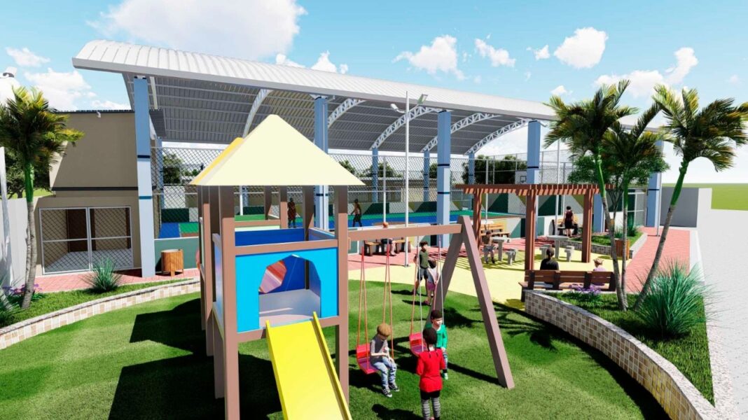 Limeira, em Anchieta, ganhará nova quadra poliesportiva e praça revitalizada Notícia Comunidade de Limeira receberá nova quadra poliesportiva coberta e praça revitalizada - Prefeitura Municipal de Anchieta