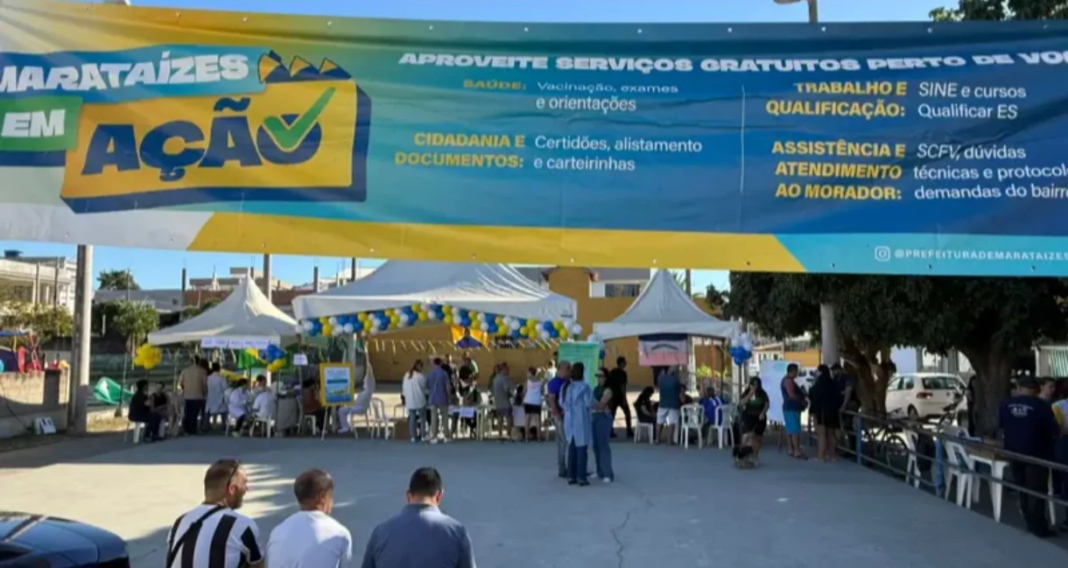 Mutirão Marataízes em Ação: 6.300 atendimentos à população local Mutirão Marataízes em Ação já fez quase 6.300 atendimentos diretos à população