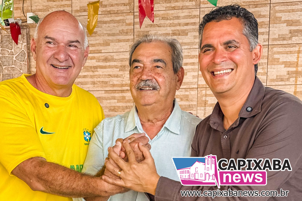 Toninho sinaliza apoio às pré-candidaturas de Marcão Vivácqua e Gilson Daniel Toninho sinaliza apoio às pré-candidaturas de Marcão Vivácqua e Gilson Daniel
