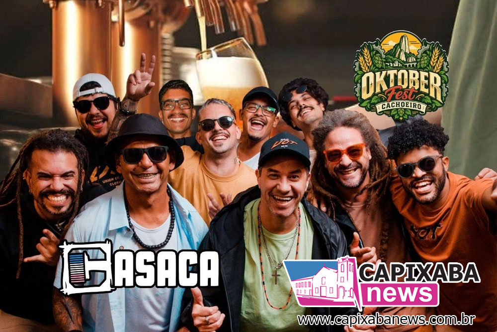 Banda Casaca abre o 1º Oktober Fest Cachoeiro no dia 9 de outubro Banda Casaca abre o 1º Oktober Fest Cachoeiro no dia 9 de outubro