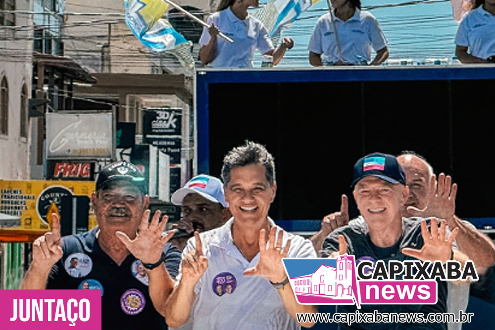 Juntaço: Marataízes vira palco de demonstração de força política com carreata de Casagrande e Ricardo Ferraço Juntaço: Marataízes vira palco de demonstração de força política com carreata de Casagrande e Ricardo Ferraço