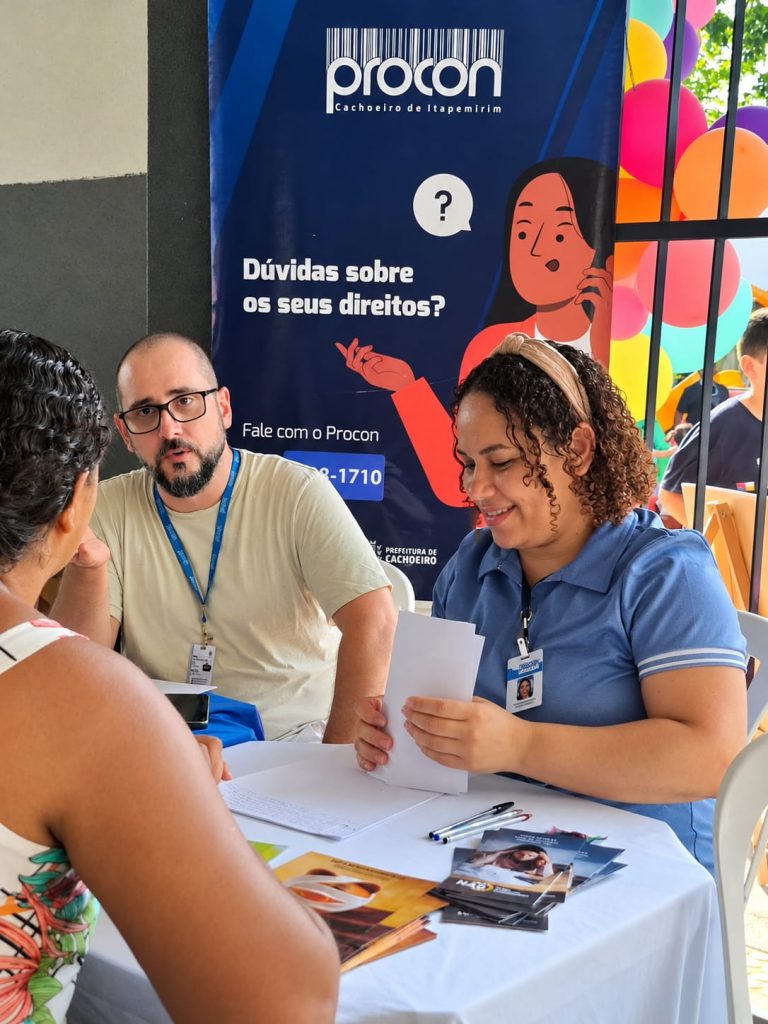 MPES promove diálogo e serviços gratuitos para cidadãos em Cachoeiro no sábado Procon de Cachoeiro participa da 3ª Edição do MPES nas Comunidades - Prefeitura de Cachoeiro de Itapemirim